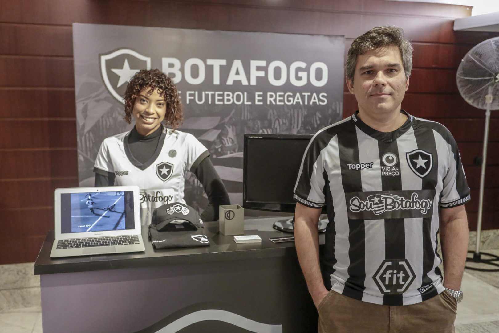 O Stand do Botafogo foi um dos destaques de 2019